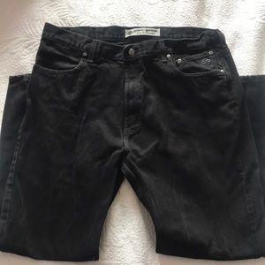 harley davidson black jeans size 40/30